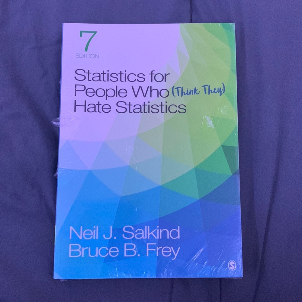 Statistics for people who (think they) hate statistics textbook 7th edition